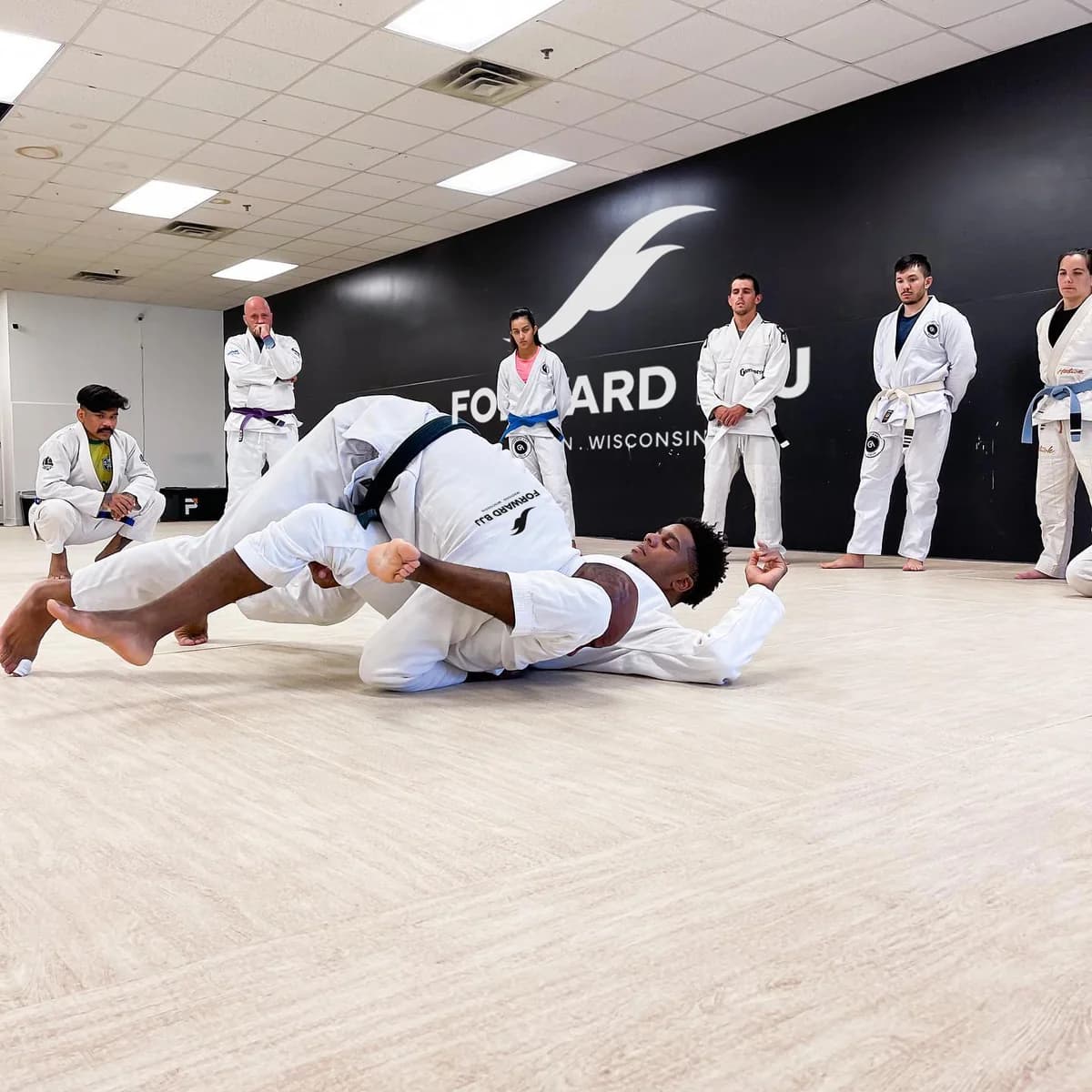 Advanced Brazilian Jiu-Jitsu class at Forward BJJ