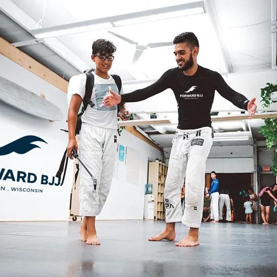 Kids Brazilian Jiu-Jitsu class at Forward BJJ